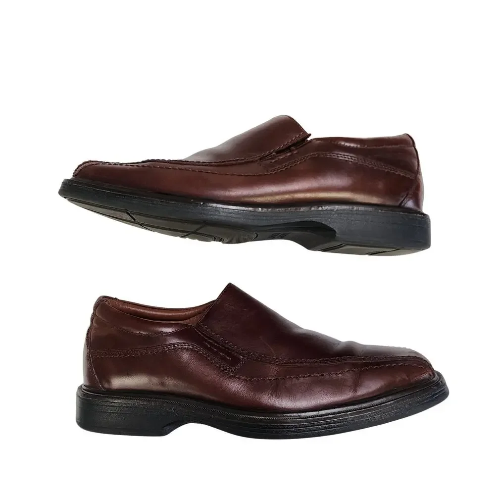 Johnston & Murphy Mens Stanton XC4 Slip On Sheepskin Loafers Size 8.5 Waterproof